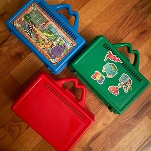 Collectible Ronald McDonald plastic lunchboxes